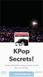 Mobile Screenshot of kpopsecrets.tumblr.com