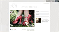 Desktop Screenshot of projecthighhheels.tumblr.com