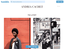 Tablet Screenshot of andriacachet.tumblr.com