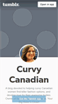 Mobile Screenshot of curvycanadian.tumblr.com