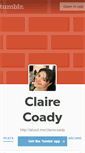 Mobile Screenshot of clairecoady.tumblr.com