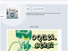 Tablet Screenshot of oqueibeibi.tumblr.com