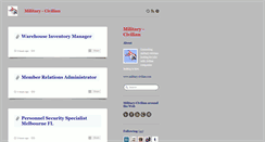 Desktop Screenshot of military2civilian.tumblr.com