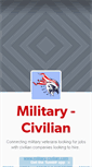 Mobile Screenshot of military2civilian.tumblr.com