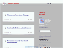 Tablet Screenshot of military2civilian.tumblr.com