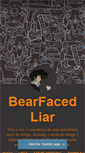 Mobile Screenshot of bearfacedliar.tumblr.com