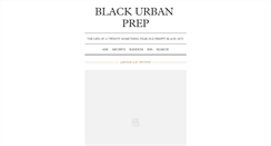 Desktop Screenshot of blackurbanprep.tumblr.com