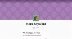 Desktop Screenshot of mark-hayward.tumblr.com
