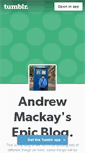 Mobile Screenshot of andrewanxiety.tumblr.com