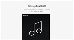 Desktop Screenshot of dubstepdownloads.tumblr.com