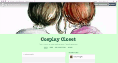Desktop Screenshot of cosplaycloset.tumblr.com