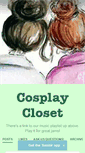 Mobile Screenshot of cosplaycloset.tumblr.com