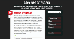 Desktop Screenshot of darksideofthepen.tumblr.com