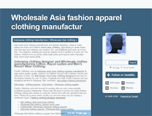 Tablet Screenshot of clothingbali.tumblr.com