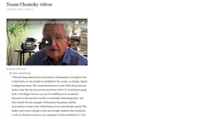 Desktop Screenshot of chomskyvideos.tumblr.com