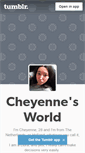 Mobile Screenshot of cheyenneworld.tumblr.com