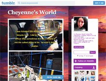 Tablet Screenshot of cheyenneworld.tumblr.com