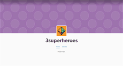 Desktop Screenshot of 3superheroes.tumblr.com