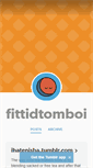 Mobile Screenshot of fittidtomboi.tumblr.com
