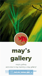 Mobile Screenshot of maysgallery.tumblr.com