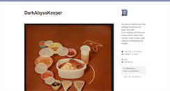 Desktop Screenshot of darkabysskeeper.tumblr.com