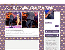 Tablet Screenshot of jbbumfanclub.tumblr.com