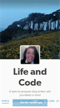 Mobile Screenshot of lifeandcode.tumblr.com