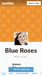 Mobile Screenshot of 24blueroses.tumblr.com