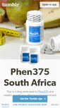 Mobile Screenshot of phen375southafrica.tumblr.com
