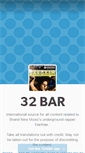 Mobile Screenshot of 32bar.tumblr.com