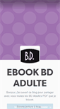 Mobile Screenshot of ebookbdadulte.tumblr.com