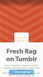 Mobile Screenshot of freshrag.tumblr.com