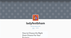 Desktop Screenshot of ladyfestbham.tumblr.com