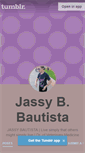 Mobile Screenshot of jassy-bautista.tumblr.com