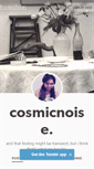 Mobile Screenshot of cosmicnoise.tumblr.com