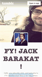 Mobile Screenshot of fyjackbarakat.tumblr.com