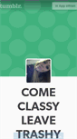 Mobile Screenshot of f-ckinclassy.tumblr.com