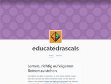 Tablet Screenshot of educatedrascals.tumblr.com