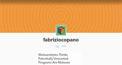 Desktop Screenshot of fabriziocopano.tumblr.com