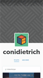 Mobile Screenshot of conidietrich.tumblr.com