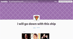 Desktop Screenshot of going-down-with-my-ships.tumblr.com