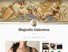 Tablet Screenshot of majesticunicorns.tumblr.com