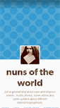 Mobile Screenshot of nuns.tumblr.com