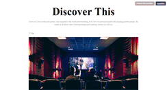 Desktop Screenshot of discoverthis.tumblr.com