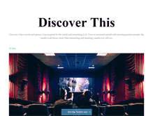Tablet Screenshot of discoverthis.tumblr.com