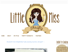 Tablet Screenshot of littlemissthrifty.tumblr.com