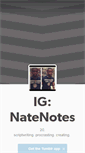 Mobile Screenshot of natenotes.tumblr.com