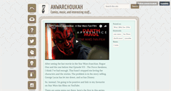 Desktop Screenshot of anwarchoukah.tumblr.com