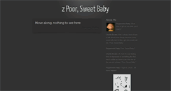Desktop Screenshot of poorsweetbaby.tumblr.com