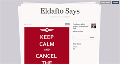 Desktop Screenshot of eldafto.tumblr.com